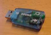 Soundkarte USB 5.1 3D Surround Sound