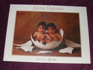 Originalbild zum Tauschartikel Anne Geddes Puzzle - zwei Babys