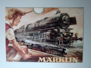 MÄRKLIN Postkarte Motiv vom Katalog 1951