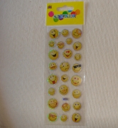 Sticker Aufkleber 25 Smiley´s aller Art