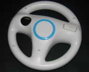 Wii Wheel - Lenkrad weiß für Mario Kart