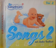 Babydream Songs CD 2 mit Lieder-Textbuch