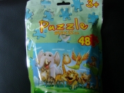 Lustiges Tierpuzzle 48 Teile Puzzle Tier