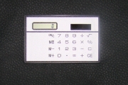 Solar Taschenrechner Scheckkartenformat
