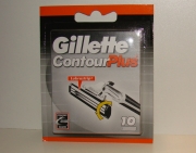Gillette Contourplus Klingen Lubrastrip