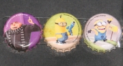 DESPICABLE ME Million Minions Buttons