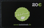 HelloFresh.de Gutschein Code 20 Euro