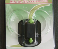 grüner Solar Roboter Solar Grashüpfer