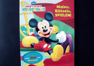Originalbild zum Tauschartikel Mickey Maus Wunderhaus Malbuch - Disney