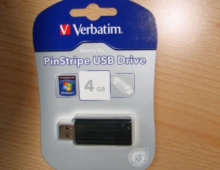 Originalbild zum Tauschartikel USB 2.0 Stick 4GB von Verbatim nagelneu