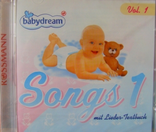 Originalbild zum Tauschartikel Babydream Songs CD 1 mit Lieder-Textbuch