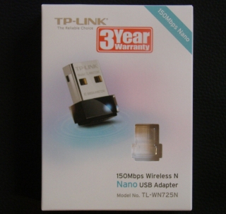 Originalbild zum Tauschartikel TP-Link TL-WN725N Wireless N Nano USB