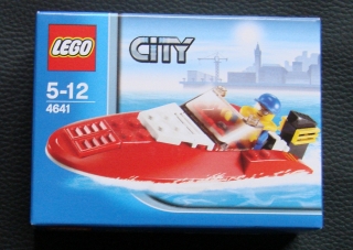 Originalbild zum Tauschartikel LEGO City Boot 4641 - Speedboot