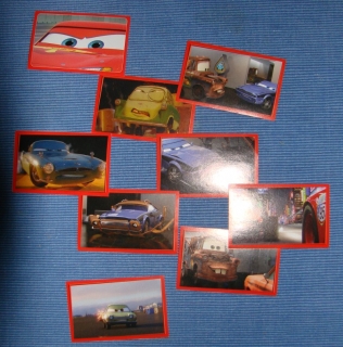 Originalbild zum Tauschartikel 10x Cars 2 Sticker fürs Panini Album