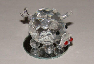 Originalbild zum Tauschartikel Funkelndes Schwein Glas Kristall Kunst