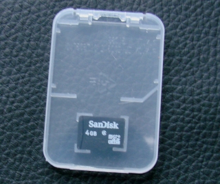 Originalbild zum Tauschartikel SanDisk Micro SDHC 4GB Class 4 Speicher