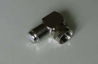 Originalbild zum Tauschartikel Winkel-Adapter F-Stecker zu F-Buchse LNB