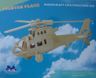 Originalbild zum Tauschartikel Fighter plane Kit aus Holz Woodcraft