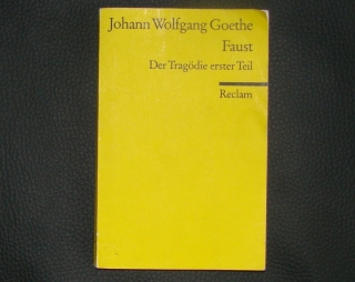 Originalbild zum Tauschartikel Goethe Faust: Der Tragödie erster Teil