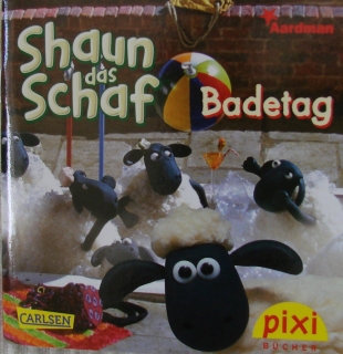 Originalbild zum Tauschartikel Shaun das Schaf Badetag PIXI Buch Nr. 16