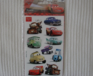 Originalbild zum Tauschartikel Cars Sticker McQueen Hook Luigi