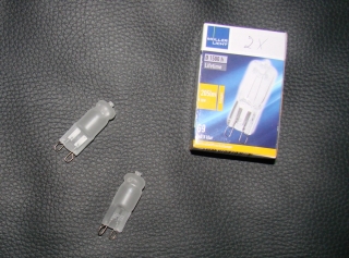 Originalbild zum Tauschartikel Halogenlampen ECO Fassung G9 40W