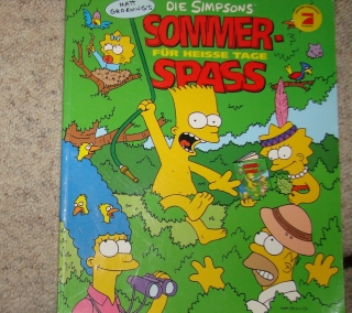 Originalbild zum Tauschartikel Simpsons Sommerspaß für heiße Tage