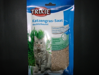 Originalbild zum Tauschartikel Katzengras Saat Nachfüllbeutel Trixie