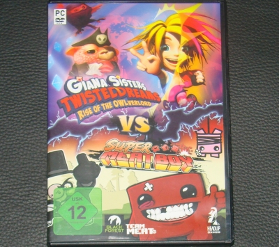 Originalbild zum Tauschartikel Giana Sisters vs. Super Meat Boy