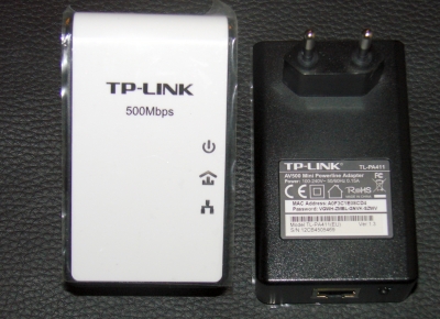 Originalbild zum Tauschartikel tplink stromlan 500Mbps powerline av500